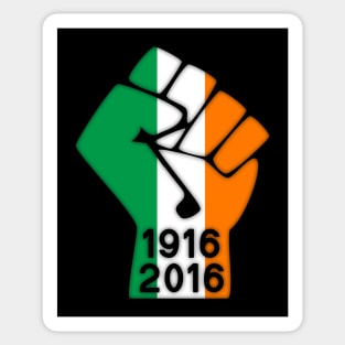 Ireland Fist 1916 Flag Sticker